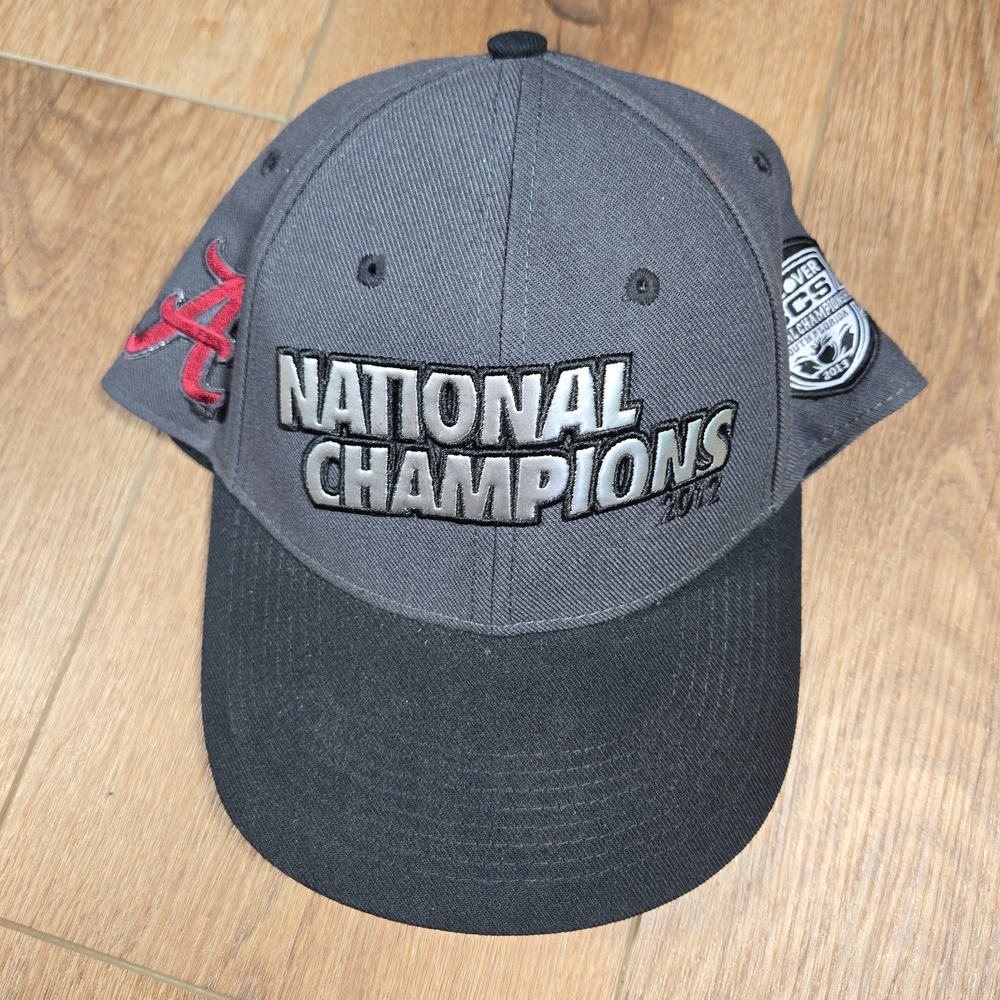 Nike Alabama Crimson Tide Hat 2012 National Champs 2013 BCS Strapback Cap Adjust